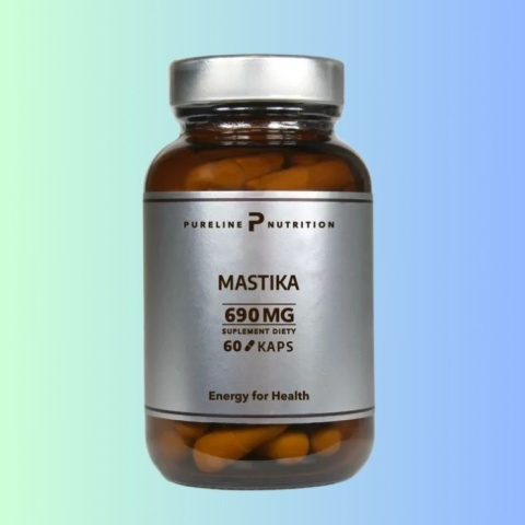 Pureline Pnutrition – Mastika 690 mg, Medfuture, 60 kapsułek