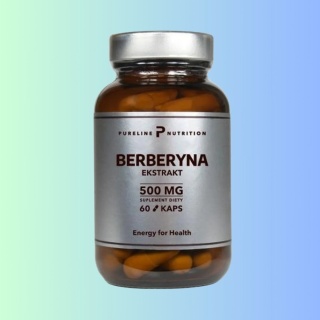 Berberyna Ekstrakt 500 mg – PURELINE MedFuture – 60 kapsułek na metabolizm i szczupłą sylwetkę