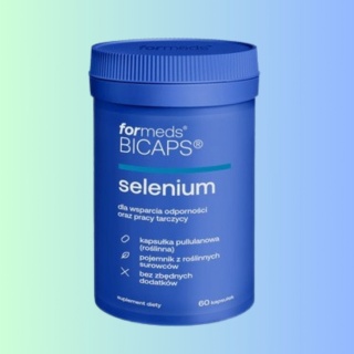 BICAPS SELENIUM – ForMeds – 60 kapsułek z L-selenometioniną na wsparcie odporności i antyoksydację
