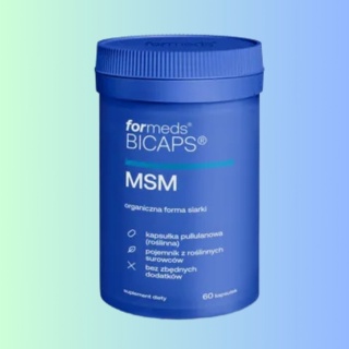 BICAPS MSM – ForMeds – 60 kapsułek siarki organicznej na włosy, skórę i paznokcie