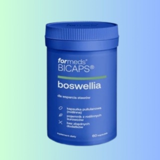 BICAPS Boswellia – ForMeds – 60 kapsułek z kwasem bosweliowym na stawy i układ oddechowy
