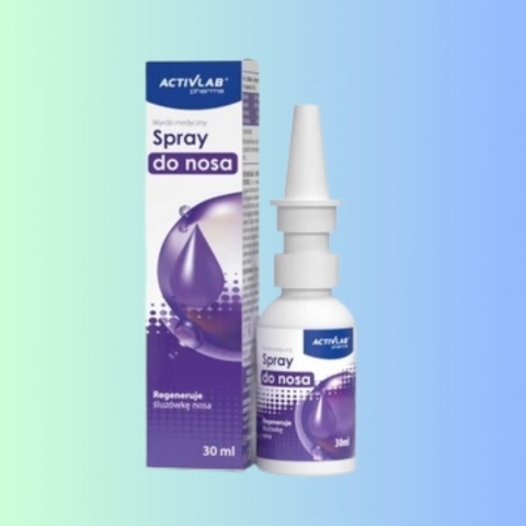 Spray do nosa – ActiveLab – 30 ml na nieżyt nosa, zatoki i regenerację śluzówki