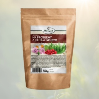 Herbapol – mieszanka ziołowa wspierająca pracę jelita grubego, 100 g