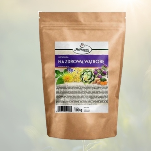 Mieszanka na ZDROWĄ WĄTROBĘ, Herbapol, 100 g
