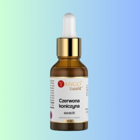 YANGO Czerwona Koniczyna ekstrakt 10:1 30 ml krople wsparcie w menopauzie