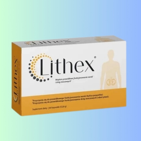 Lithex Valentis 60 kapsułek suplement na układ moczowy