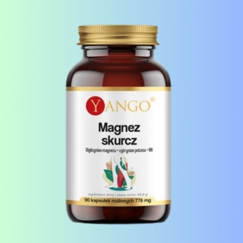 YANGO Magnez Skurcz 90 kapsułek suplement dla mięśni i układu nerwowego