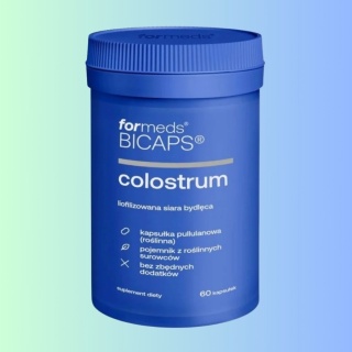 Formeds Bicaps Colostrum 60 kapsułek suplement diety – wsparcie odporności
