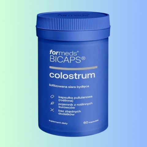 Formeds Bicaps Colostrum 60 kapsułek suplement diety – wsparcie odporności