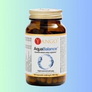 YANGO AquaBalance 90 kapsułek suplement diety wspomaganie usuwania nadmiaru wody