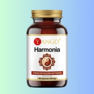 YANGO HARMONIA adaptogeny ashwagandha 60 kapsułek suplement diety wsparcie odporności i witalności