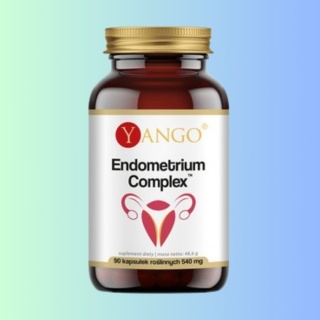 YANGO Endometrium Complex 90 kapsułek suplement diety wspiera zdrowie układu rozrodczego kobiet
