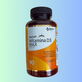 Witamina D3 Xenivit MAX Xenico Pharma 90 kapsułek