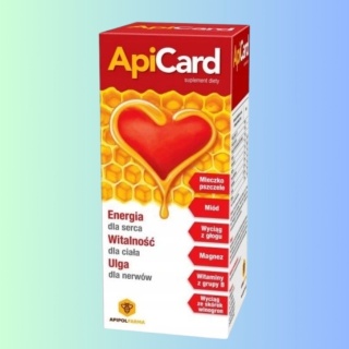 Farmina ApiCard miód syrop 500 ml – suplement diety dla serca