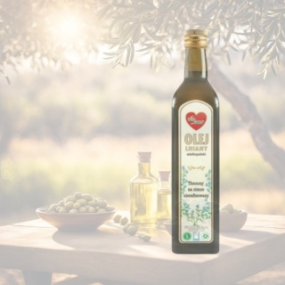 Olej lniany nierafinowany – 500 ml, naturalne źródło kwasów omega-3 – Vita Corn