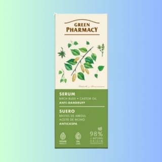 Serum przeciwłupieżowe Green Pharmacy – pąki brzozy i olej rycynowy, 100 ml