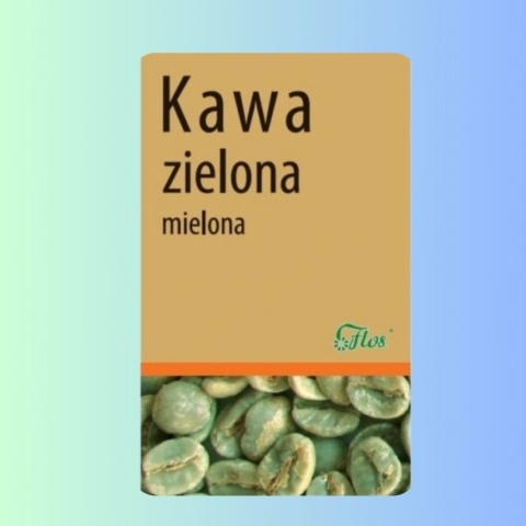 Flos Kawa zielona mielona 200 g – naturalny napój wspierający metabolizm i energię