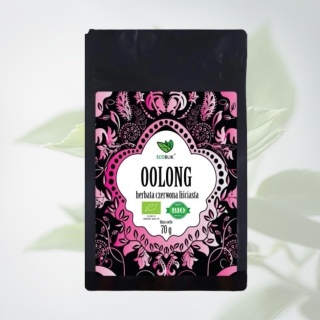 Herbata czerwona liściasta Ecoblik Oolong Bio 70 g – naturalna, ekologiczna herbata