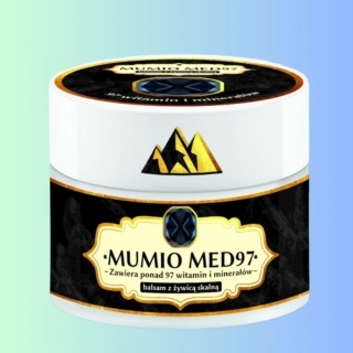 Asepta Mumio Med97 150 ml – balsam z żywicą skalną do pielęgnacji skóry i stawów