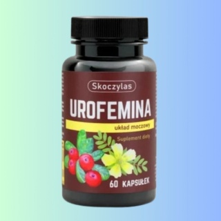 Urofemina układ moczowy Skoczylas – wsparcie dróg moczowych, 60 kapsułek
