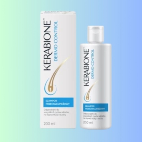 Kerabione Dermo Control szampon przeciwłupieżowy do skóry głowy 200 ml