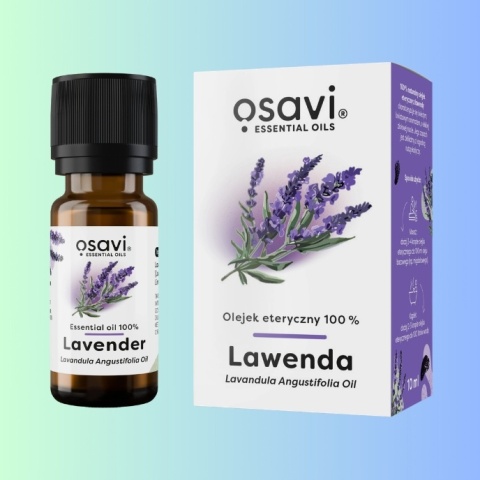Olejek eteryczny lawendowy 100% do aromatyzacji i masażu Osavi 10 ml