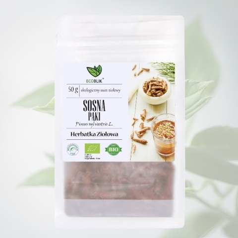 Pąki sosny EKO na komfort oddychania i gardła EcoBlik 50 g
