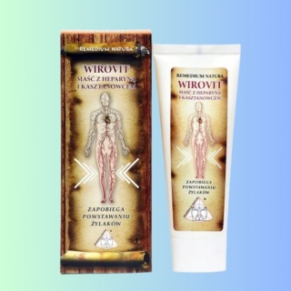 Wirowit Maść na Żylaki z Heparyną i Kasztanowcem Remedium Natura – ulga dla zmęczonych nóg i poprawa krążenia