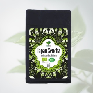 Herbata Japan Sencha zielona liściasta – ekologiczna herbata liściasta ECOBLIK BIO 70 g