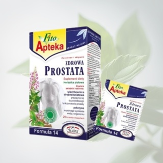 Malwa Fito Apteka herbata ziołowa Zdrowa Prostata Formuła 14 – naturalny napar ziołowy 20 torebek