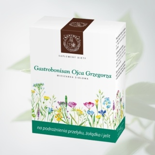 Bonimed Gastrobonisan Ojca Grzegorza – suplement diety – mieszanka ziół wspierająca trawienie i pracę żołądka – 200 g