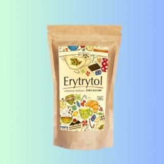 Erytrytol – Pięć Przemian – naturalny słodzik bez kalorii, idealny do słodzenia potraw i napojów – 500 g