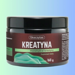 Suplement diety Skoczylas Kreatyna monohydrat – 160 g