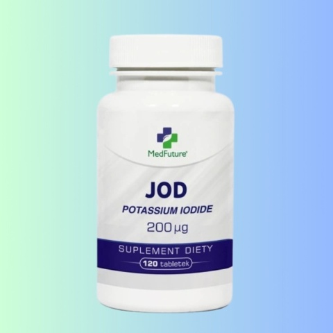 Suplement diety MedFuture Jod (jodek potasu) 200 µg – 120 tabletek