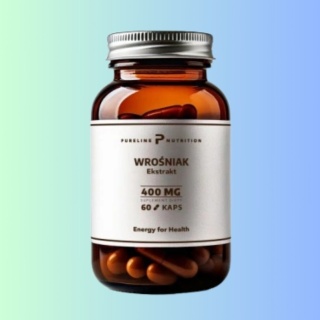 Suplement diety Pureline Wrośniak różnobarwny (Coriolus) 400 mg – 60 kapsułek