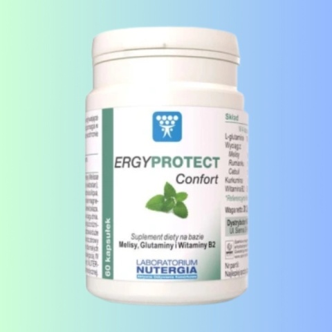 Suplement diety Nutergia Ergyprotect Confort – glutamina – 60 kapsułek