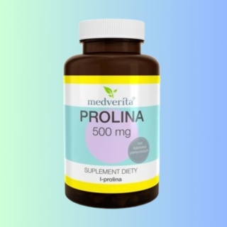 Suplement diety Medverita Prolina 500 mg – 50 kapsułek