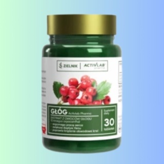 Suplement diety Activlab Pharma Głóg – 30 tabletek