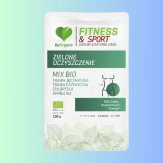 BeOrganic Zielone Oczyszczenie MIX BIO 100 g Medicaline