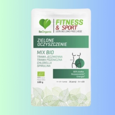 BeOrganic Zielone Oczyszczenie MIX BIO 100 g Medicaline