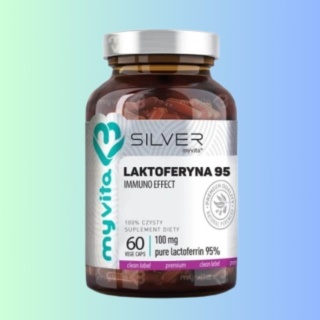 MyVita Laktoferyna 100 mg 60 kapsułek bezglutenowa