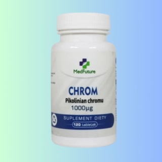 MedFuture Chrom 1000 µg (pikolinian chromu) 120 tabletek