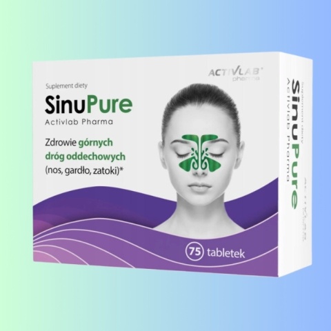 Activlab SinuPure nos gardło zatoki 75 tabletek