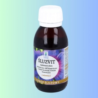 Śluzvit bez cukru syrop 100 ml Planta-Lek gardło kaszel drogi oddechowe