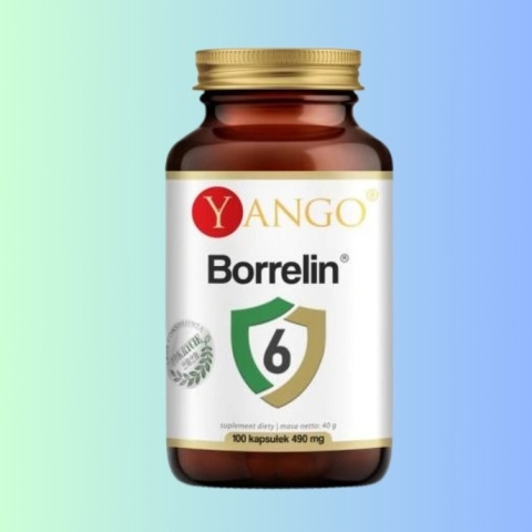 Yango Borrelin 6 100 kapsułek suplement diety ekstrakty roślinne
