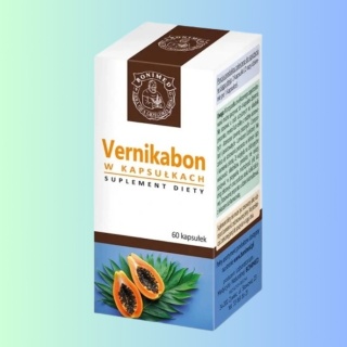 Bonimed VERNIKABON 60 kapsułek ekstrakty roślinne wsparcie trawienia i jelit