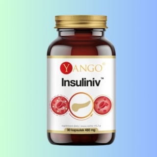YANGO Insuliniv zielona kawa 90 kapsułek suplement diety metabolizm glukozy