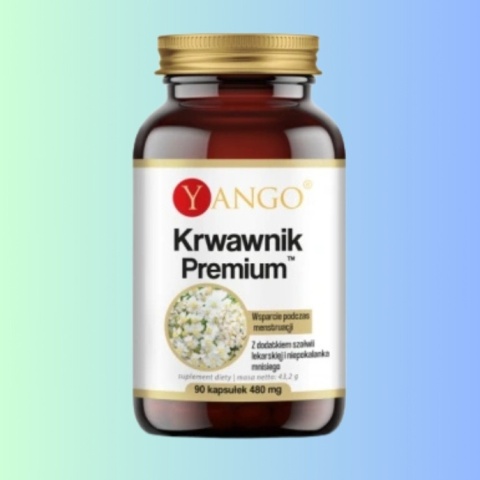 YANGO Krwawnik Premium 90 kapsułek suplement diety krwawnik pospolity