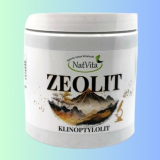 NatVita Zeolit klinoptylolit 400 g proszek suplement diety oczyszczanie organizmu