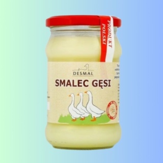 Desmal smalec gęsi 300 g naturalny tłuszcz gęsi do smażenia i smarowania